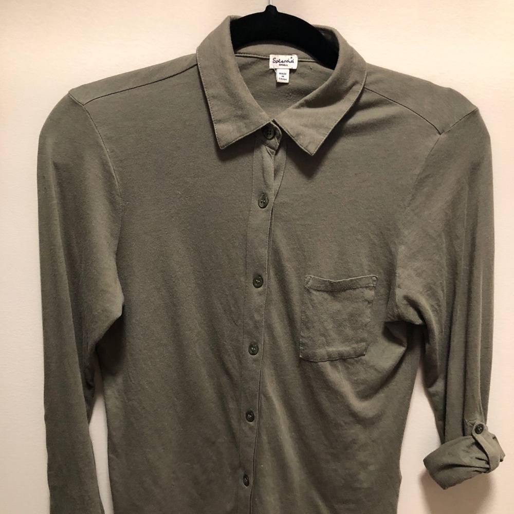 Splendid button down Small long sleeve